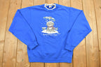 Vintage 1990s Cute Cat "Let It Snow" Crewneck