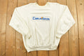 Vintage 1980s Cablevision Central Florida Logo Graphic Crewneck Sweater