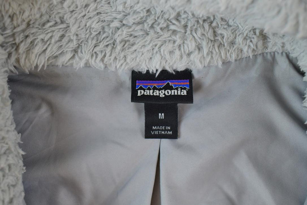 Vintage 1990s Patagonia Fleece Sweater Vest / Outdoorsman / 90s Sweater / Streetwear / Hiking / Fleece Zip up