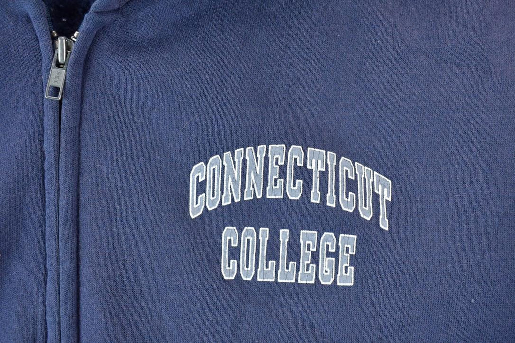 Vintage 1990s Connecticut College Jansport Collegiate Zip Up Hoodie