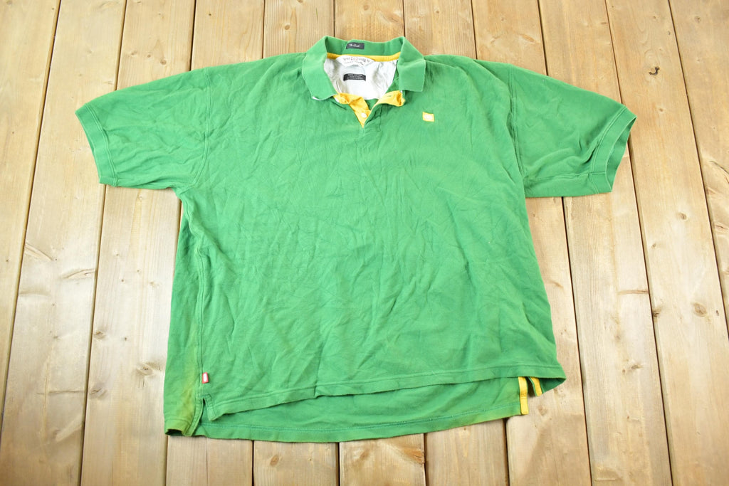 Vintage Y2K Ecko Unltd Quarter Button Up Polo Shirt Men's XL