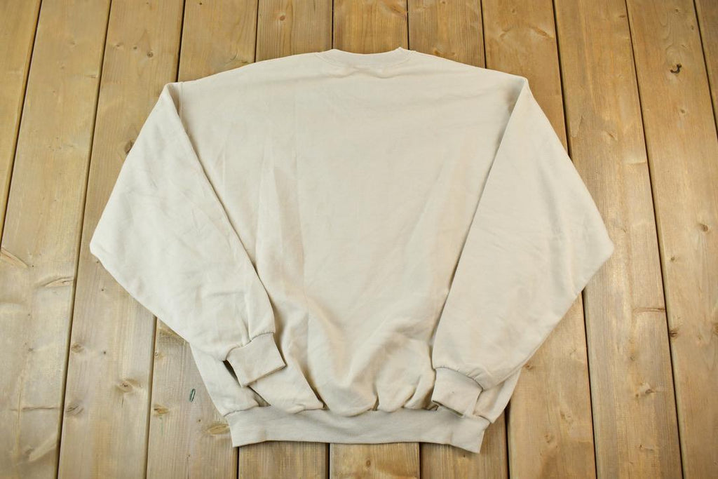 Vintage 1990s Pullman Elementary Panda Crewneck Sweatshirt