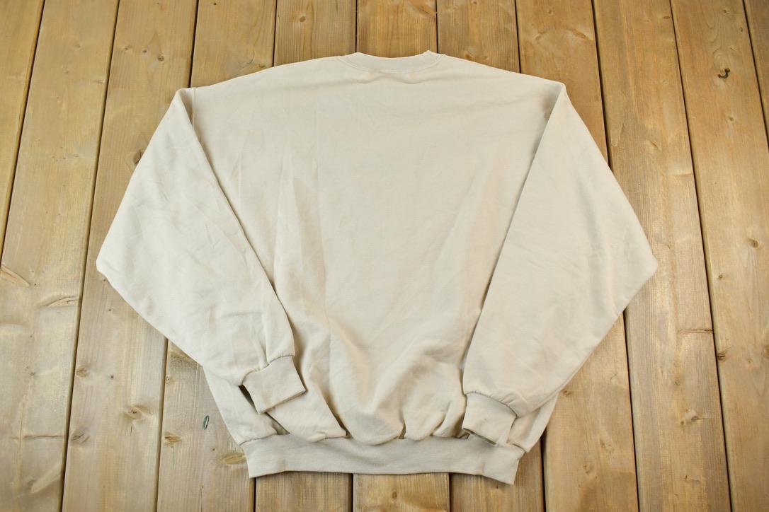 Vintage 1990s Pullman Elementary Panda Crewneck Sweatshirt