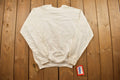 Vintage 1990s Tulltex White Crewneck Sweatshirt  90s Crewneck  Made In USA  Streetwear