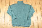 Vintage 1990s Eddie Bauer Cable Knit Turtleneck Sweater Womens L