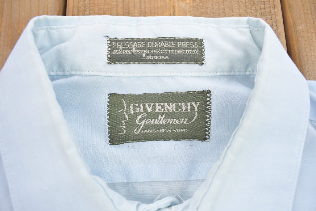 Vintage 1990s Givenchy Button Up Dress Shirt