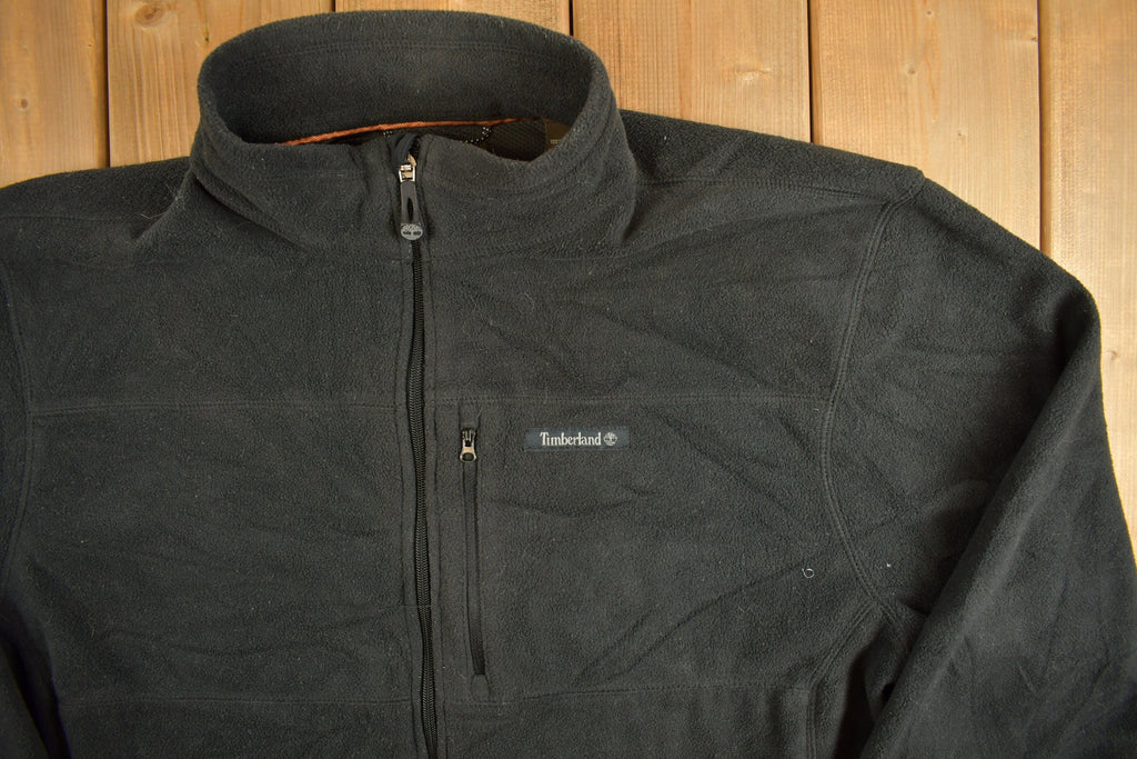 Vintage 1990s Timberland Zip Up Fleece Sweater