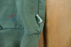 Vintage 1990s Boca Authentic Distressed Cropped Sleeve Crewneck Sweatshirt
