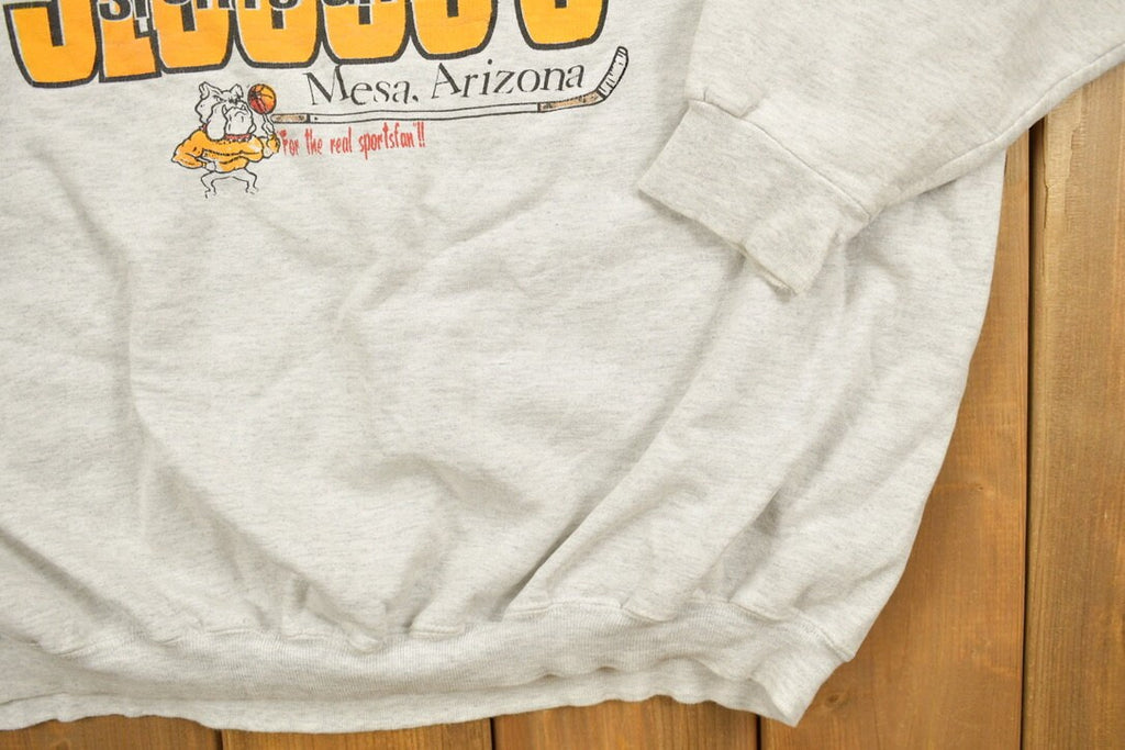 Vintage 1990s Sluggos Sports Grill Sweatshirt