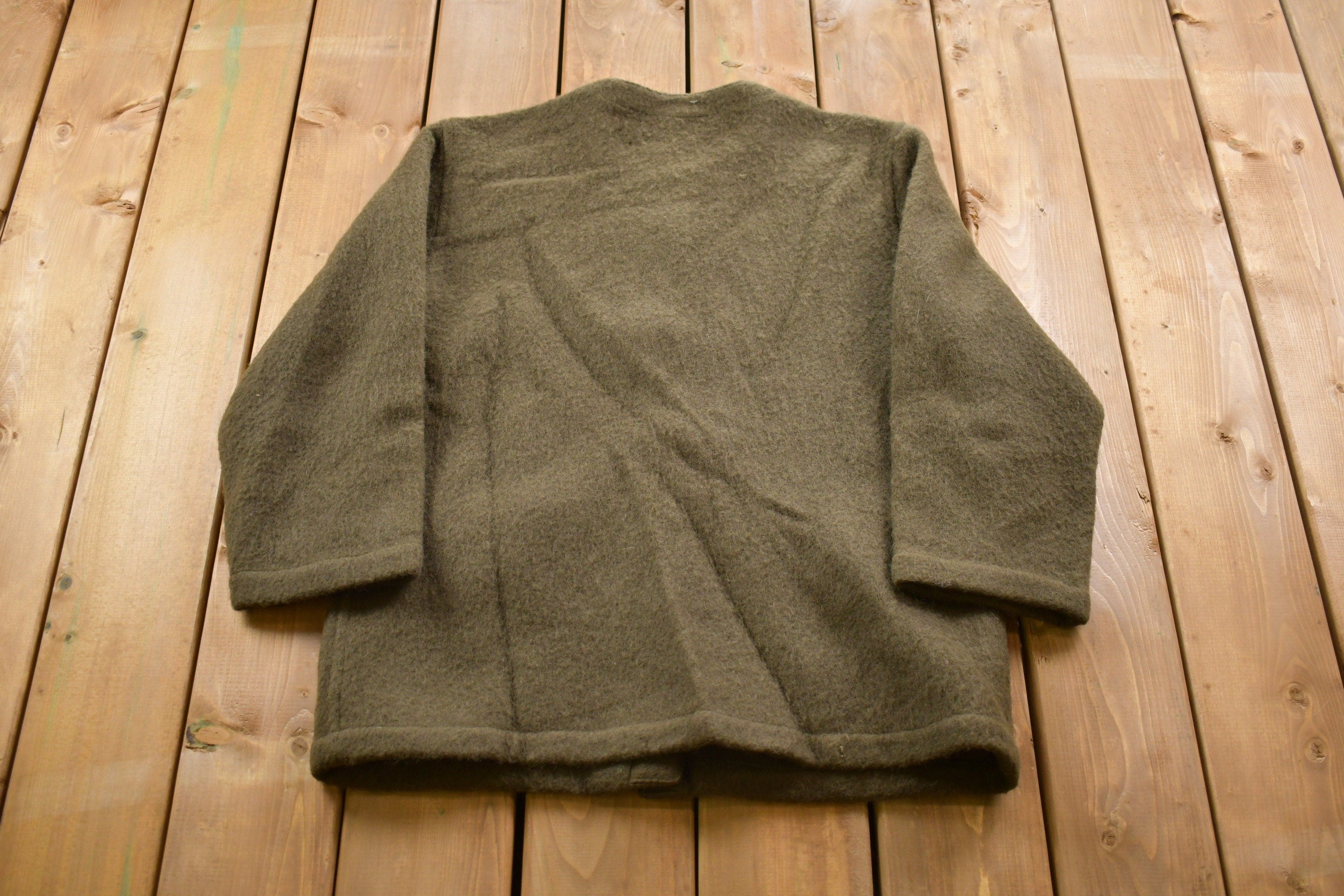 Vintage 1990s Guy Laroche Paris 100% Wool Jacket