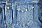 Vintage 1950s Buckaroo Big Smith Denim Jean Jacket Men's Medium