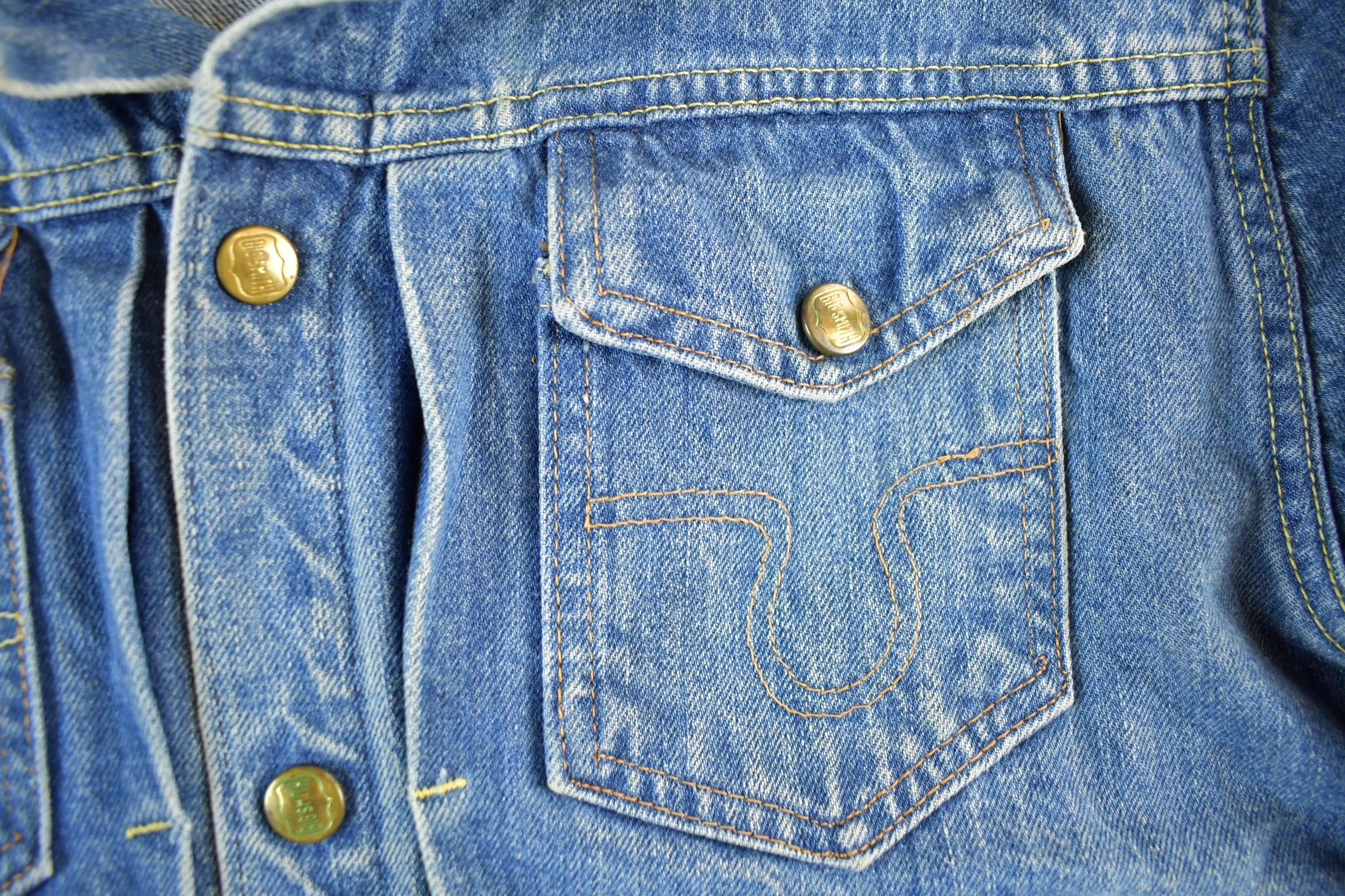 Vintage 1950s Buckaroo Big Smith Denim Jean Jacket Men's Medium