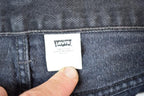 Vintage 1990s Levi Strauss 501 Red Tab Button Fly Denim Jeans Size 33 x 32