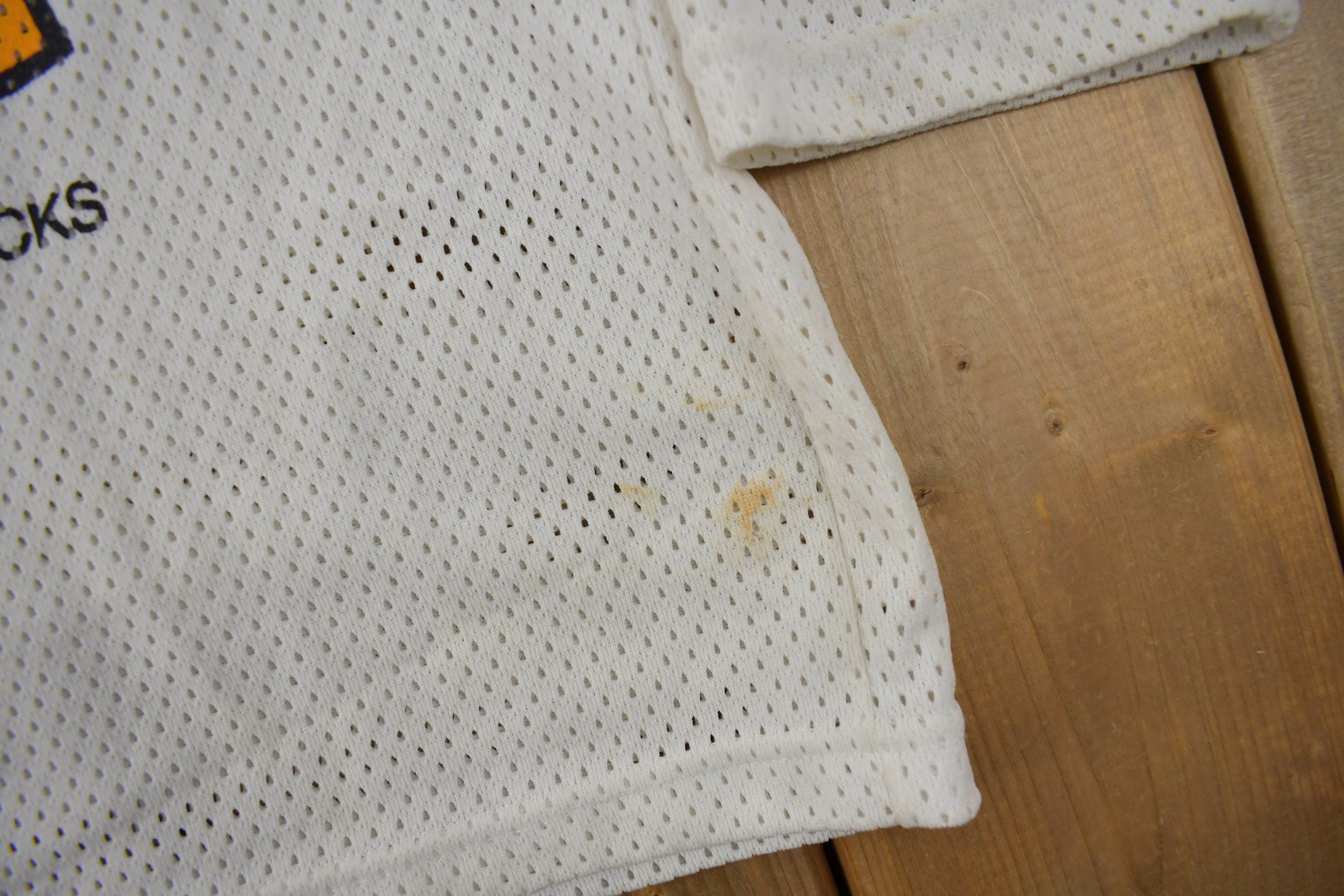 Vintage 1990s Anaheim Mighty Ducks NHL Ravens Hockey Jersey Made In Canada Size Youth Large