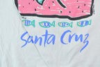 Vintage 1990s Santa Cruz Souvenir Tropical Threads T-Shirt