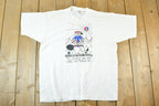 Vintage 1990s Maple Ya Cartoon Beaver Souvenir T-Shirt Mens L