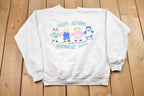 Vintage 1980s God Loves Country Folk Graphic Sweatshirt