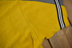 Vintage Y2K Nike Mini Swoosh Yellow Jersey Style T Shirt Size XL