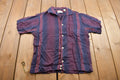 Vintage 1990s Arrow Striped Button Up Shirt