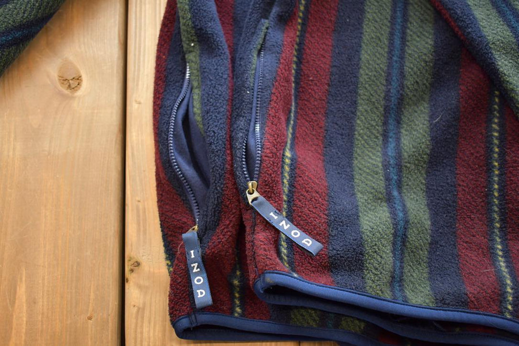 Vintage 1990s IZOD Quarter Button Up Long Sleeve Shirt