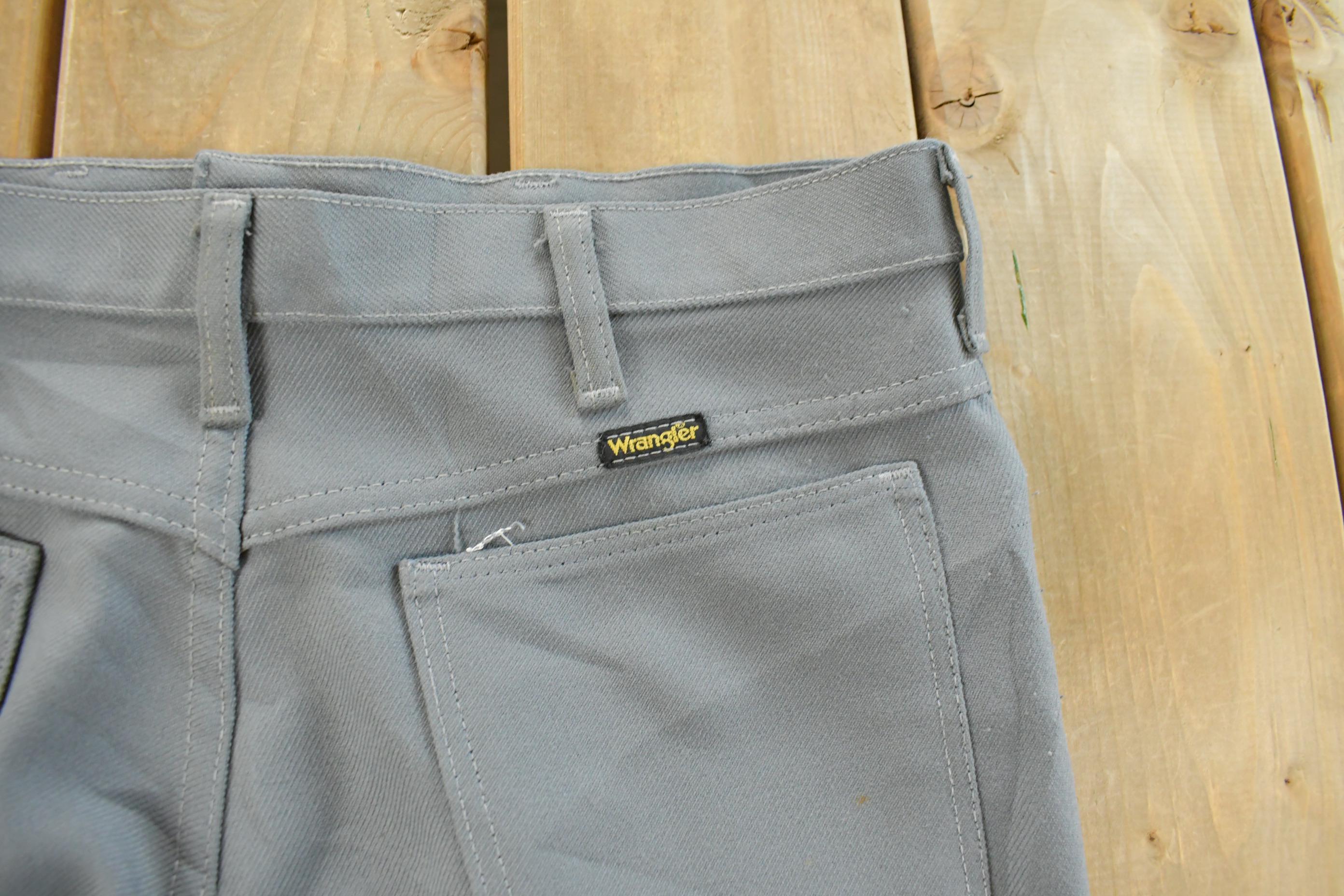 Vintage 1980s Wrangler Cowboy Wrancher Pants Men's 33 x 30