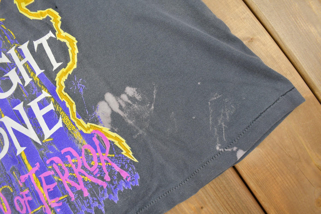 Vintage 1990s Disney Designs The Twilight Zone Tower of Terror T Shirt