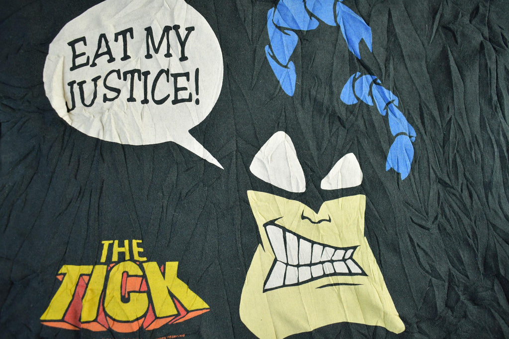 Vintage 1994 The Tick Cartoon Promo T-Shirt Men's Large