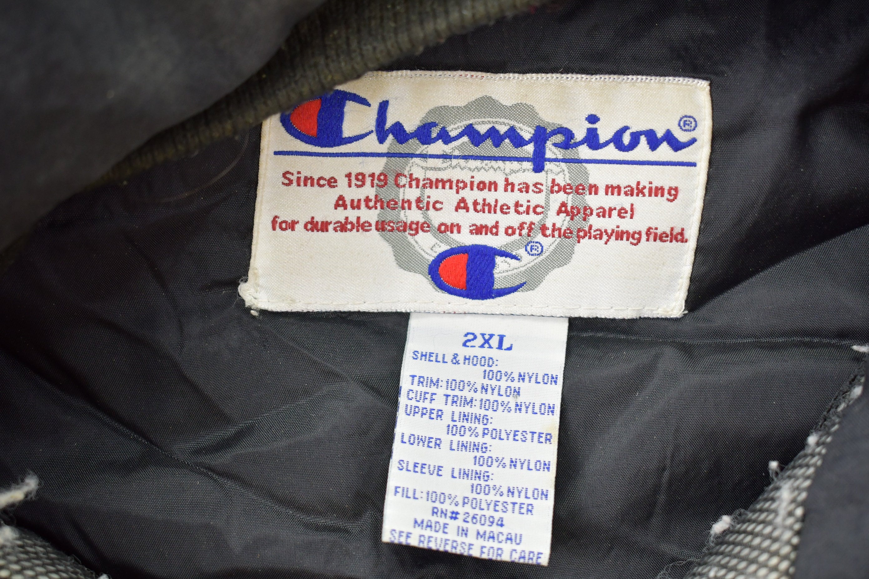 Vintage 1990s Champion Green Bay Packers NFL Windbreaker Jacket