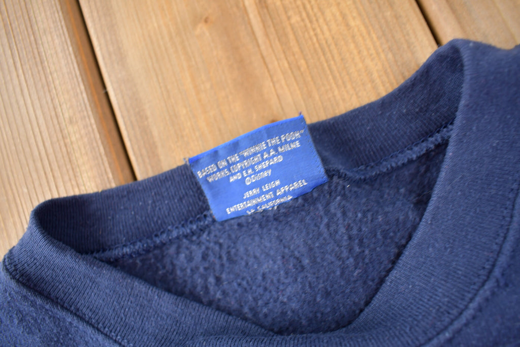 Vintage 1990s Winnie The Pooh Embroidered Disney Crewneck Size 2XL