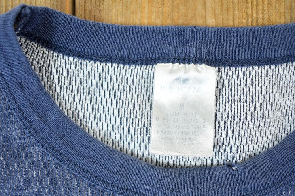 Vintage 1990s Thermal Knit Crewneck Sweatshirt Womens S  Made In USA  90s Souvenir Crewneck  Vintage Souvenir Crewneck  Streetwear