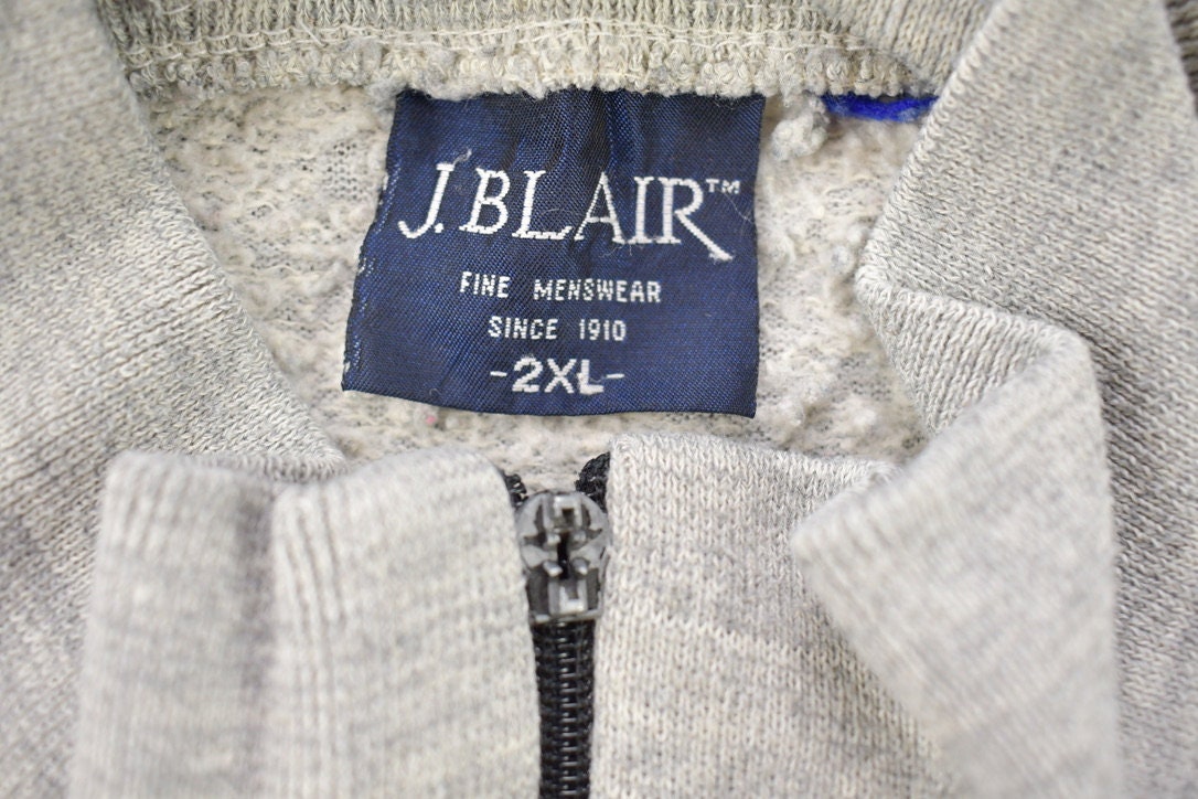 Vintage 1990s J. Blair Full Zip Sweatshirt