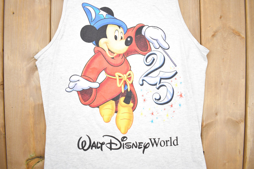Vintage 1990s Walt Disney World Mickey Mouse Promo Tank Top