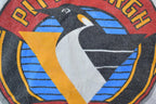 Vintage 1990s Pittsburgh Penguins Lets Go Pens NHL Graphic T-Shirt