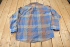 Vintage 1990s Par Four Sportswear Plaid Button Up Flannel Shirt