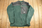 Vintage 1990s Green Helly Hansen Fleece Sweater