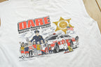 Vintage 1990s Dare to Resist Drugs And Violence Dare Niagara Sheriff Cutoff Tank Top T-Shirt Men's L
