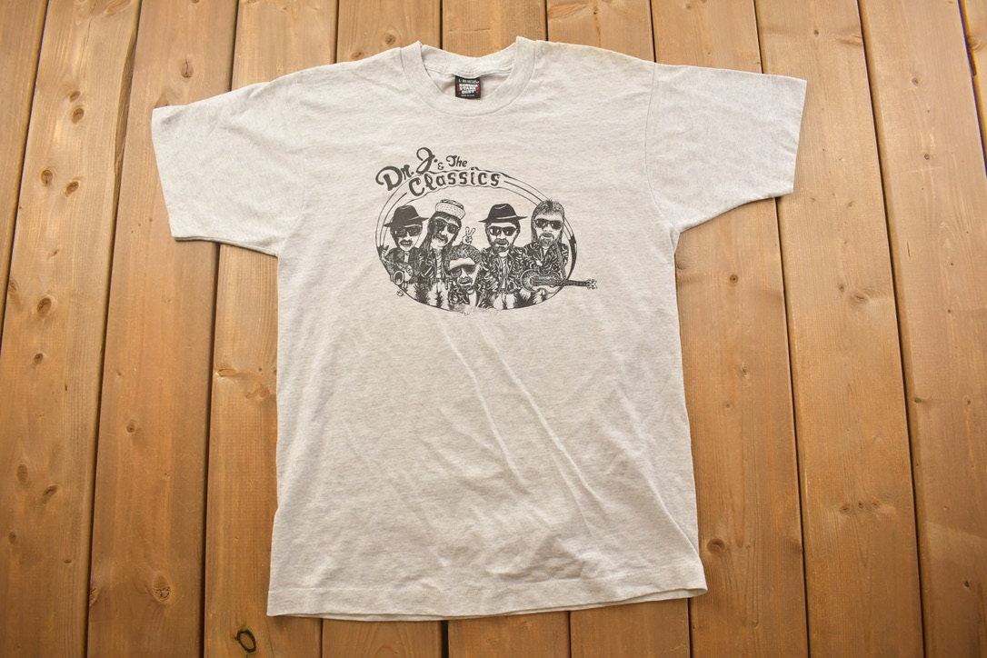 Vintage 1990s Dr. J And The Classics Graphic T Shirt