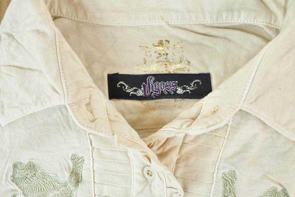 Women Vintage Vigoss Y2K Button Up Shirt