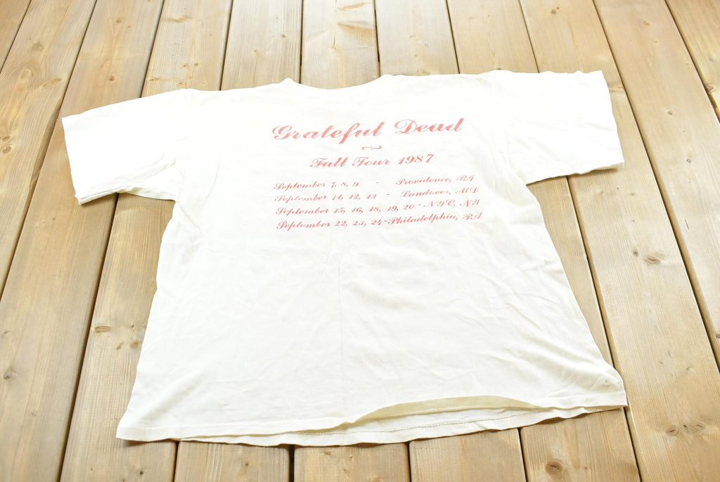 Vintage 1987 The Grateful Dead Touch of Grey Fall Tour Rock Band Concert T-Shirt Men's L