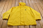 Carhartt Yellow Rain Jacket