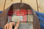 Vintage 1990s Marlboro Country Store Denim Jean Jacket Men's XL