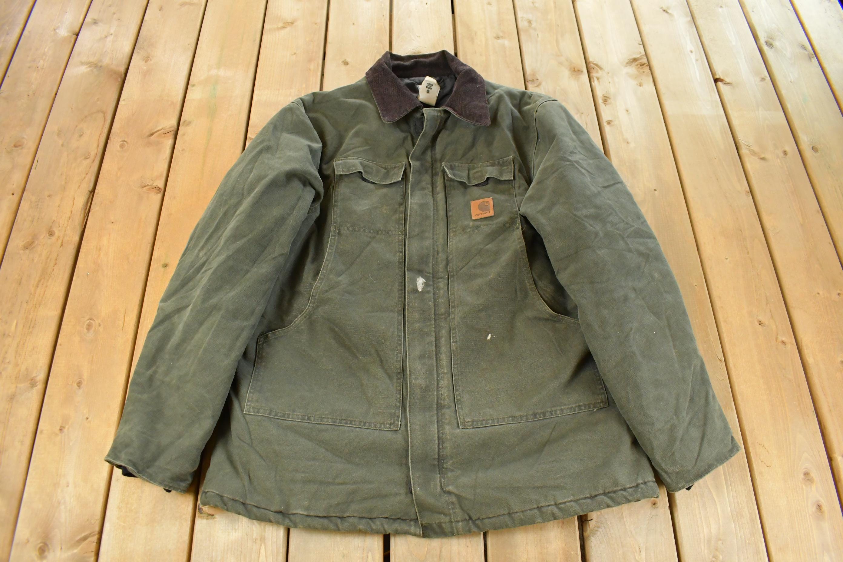 Vintage 1990s Carhartt Traditional Work Jacket Men's XL Tall