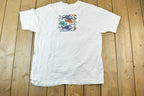 Vintage 1990s Naples Single Stitch Fish T-Shirt