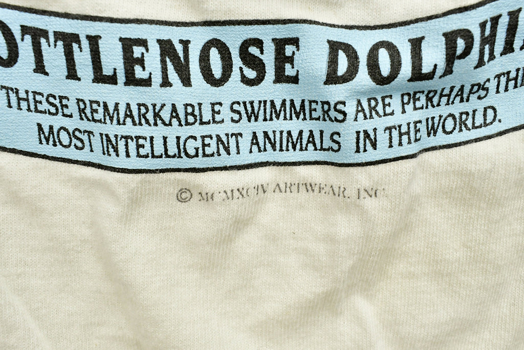 Vintage 90's Bottlenose Dolphin Animal T-Shirt