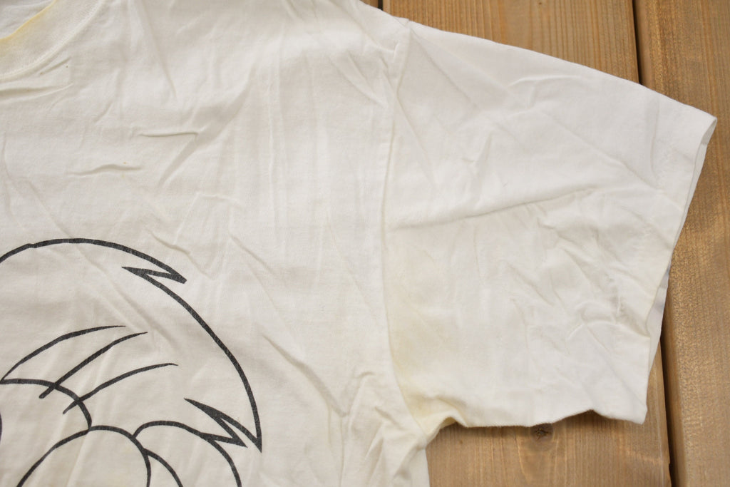 Vintage 1992 Looney Tunes Sylvester the Cat Thinking Graphic T Shirt