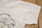 Vintage 1992 Looney Tunes Sylvester the Cat Thinking Graphic T Shirt