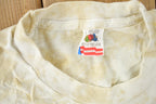 Vintage 1990s Rainforest Preserve Paradise Single Stitch Graphic Tie Dye T-Shirt Made In USA