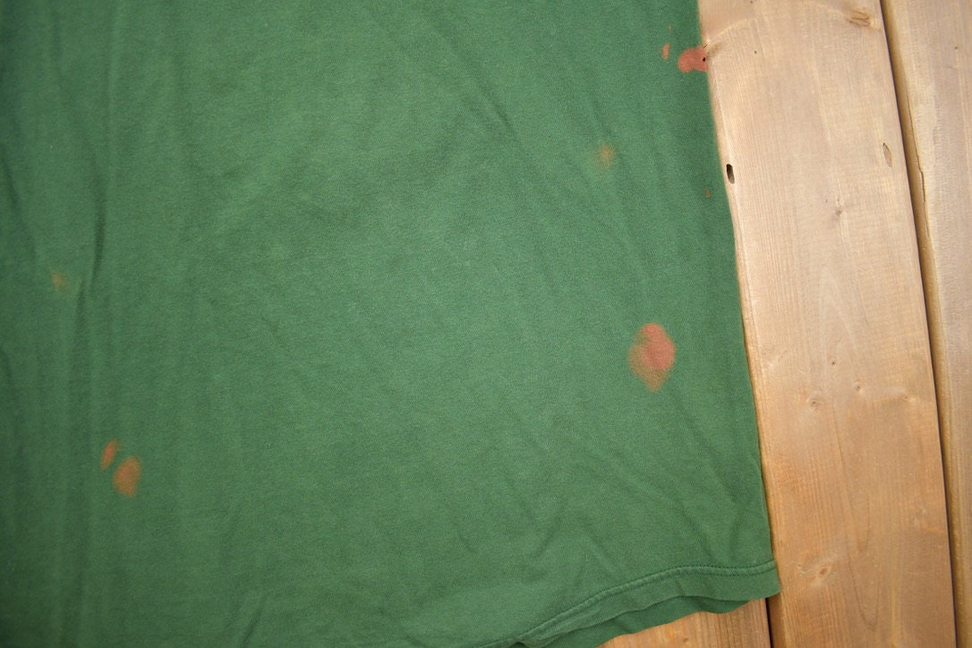 Vintage 1990s Rage Against The Machine We Support Our Troops Band T-Shirt