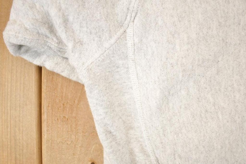 Vintage 1990s Henry J Knott Masonry Graphic Print Cross Grain Heavyweight Hoodie Sweatshirt Men's L