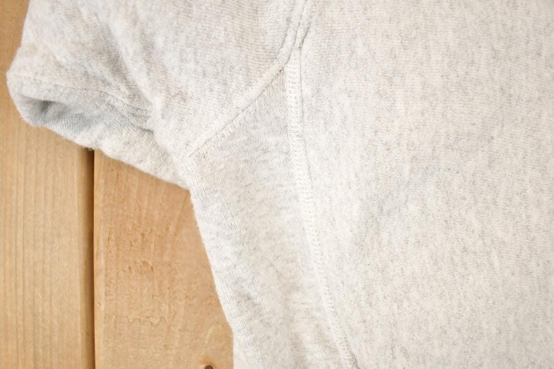 Vintage 1990s Henry J Knott Masonry Graphic Print Cross Grain Heavyweight Hoodie Sweatshirt Men's L